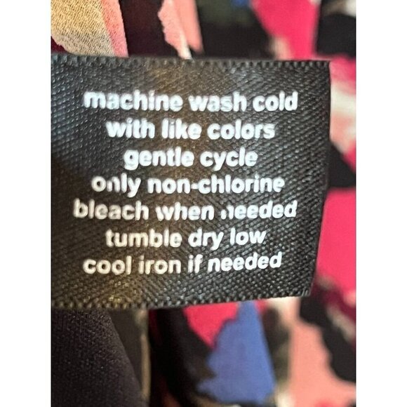 Lane Bryant Top Women 22 Pink Off Shoulder Sheer Feminine Classic Mature Preppy - Picture 9 of 11